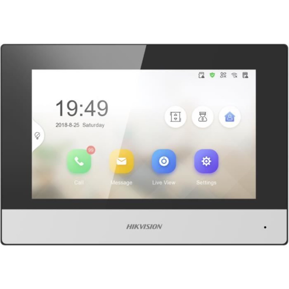 Interphone vidéo intérieur Hikvision Kitech